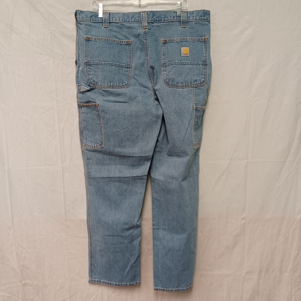 Carhartt Men's Carpenter Jeans 38 x 32 Loose Fit - Picture 8 of 8